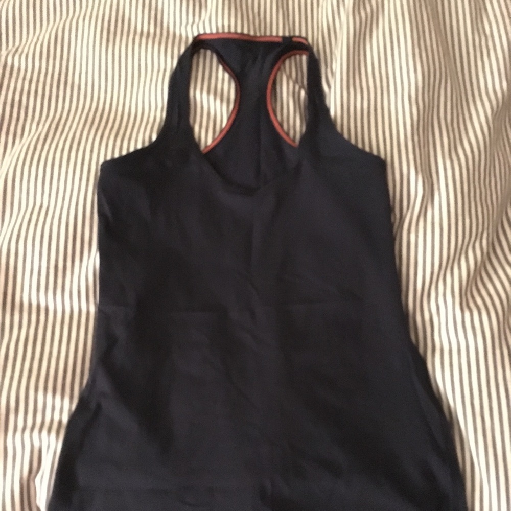 CRB navy Lululemon tank size 8